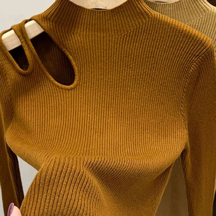 Autumn Winter Women Soft Female Casual Knitted Sweater*