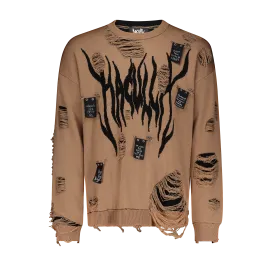 BLAZIN DISTRESSED HACULLA SWEATER