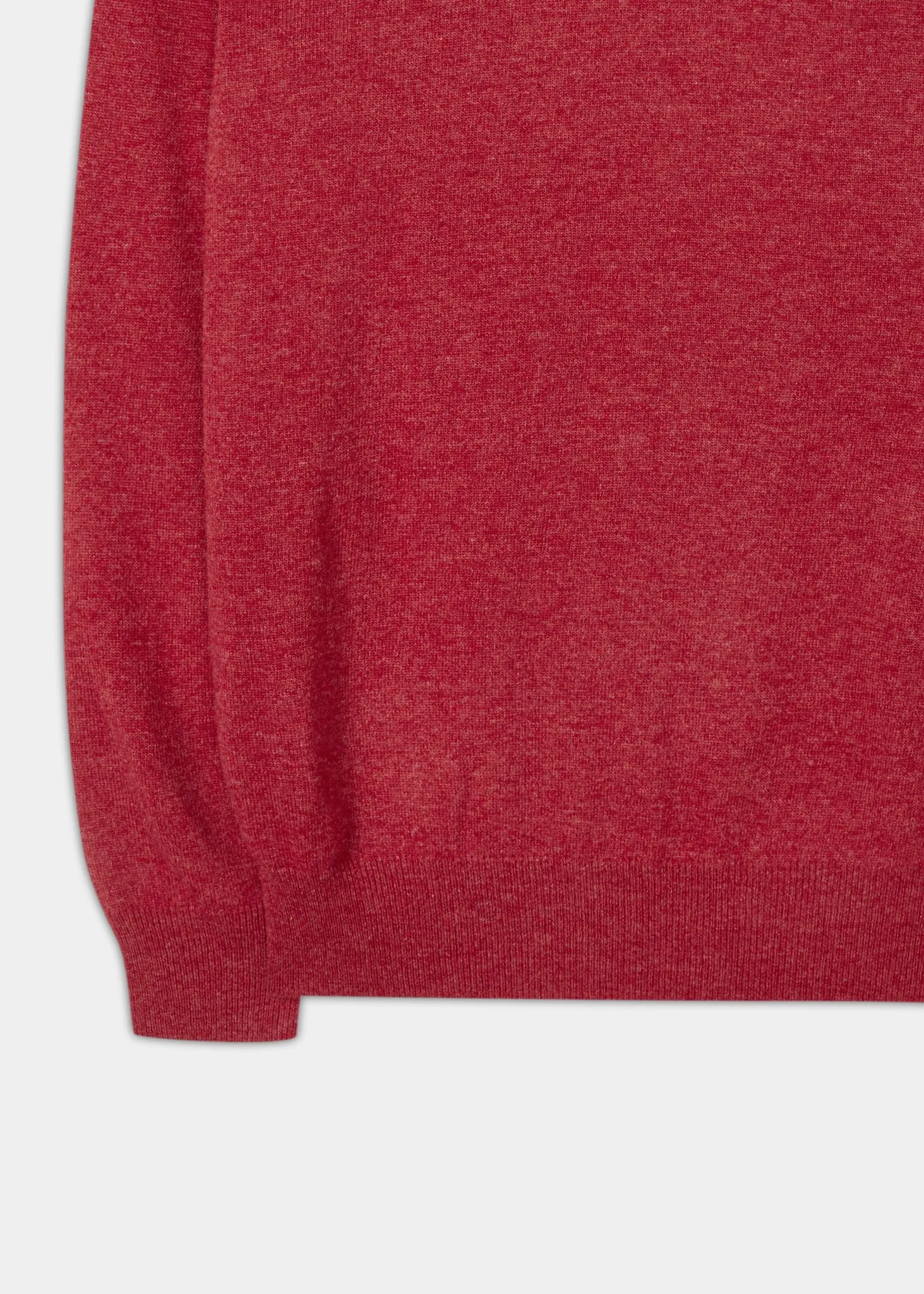 Brisbane Geelong Wool Jumper in Poppy Melange - Regular Fit