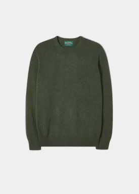 Brisbane Geelong Wool Jumper in Rosemary - Regular Fit