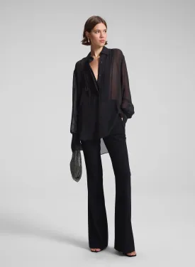 Camden Tux Silk Top