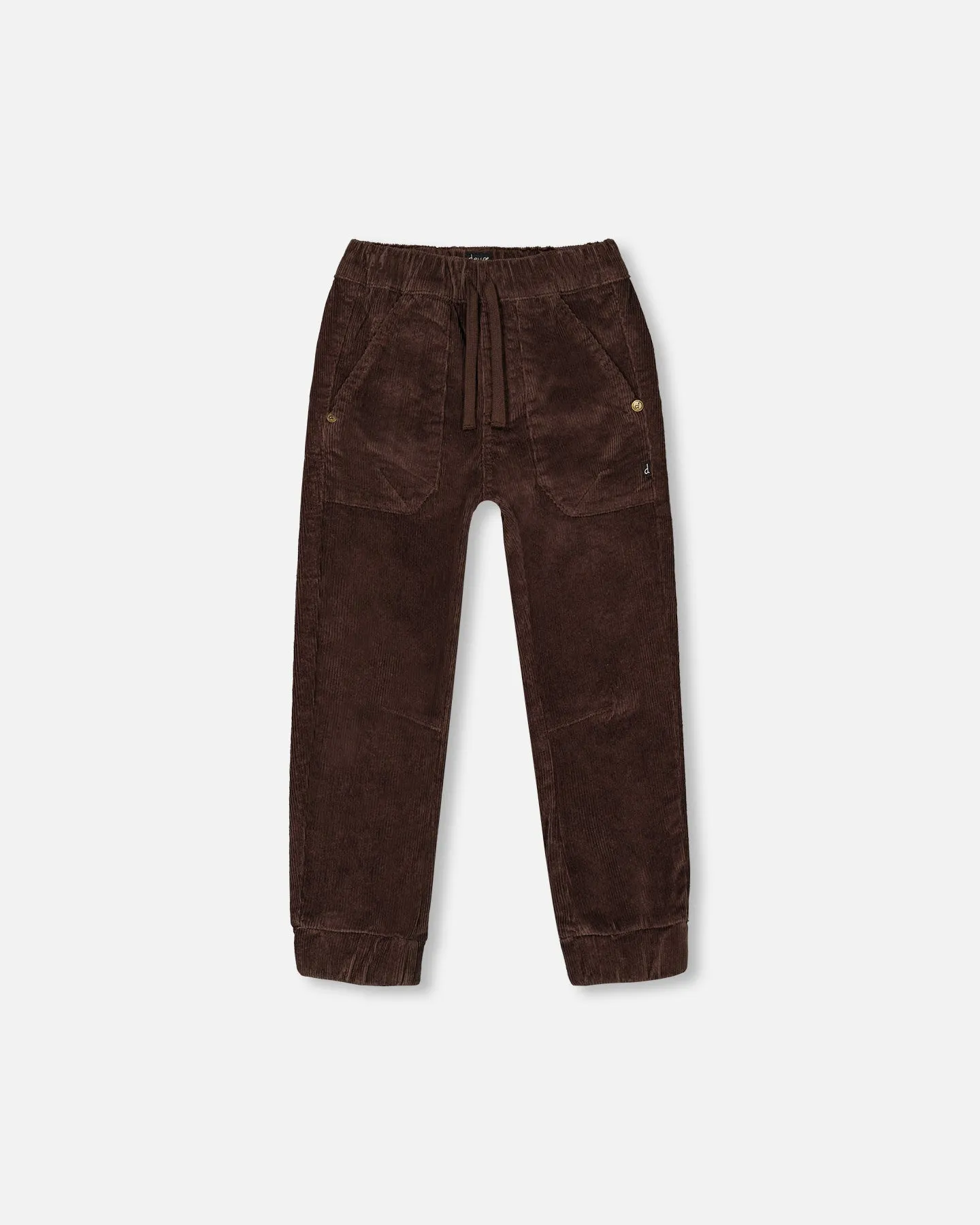 Chocolate Corduroy Joggers