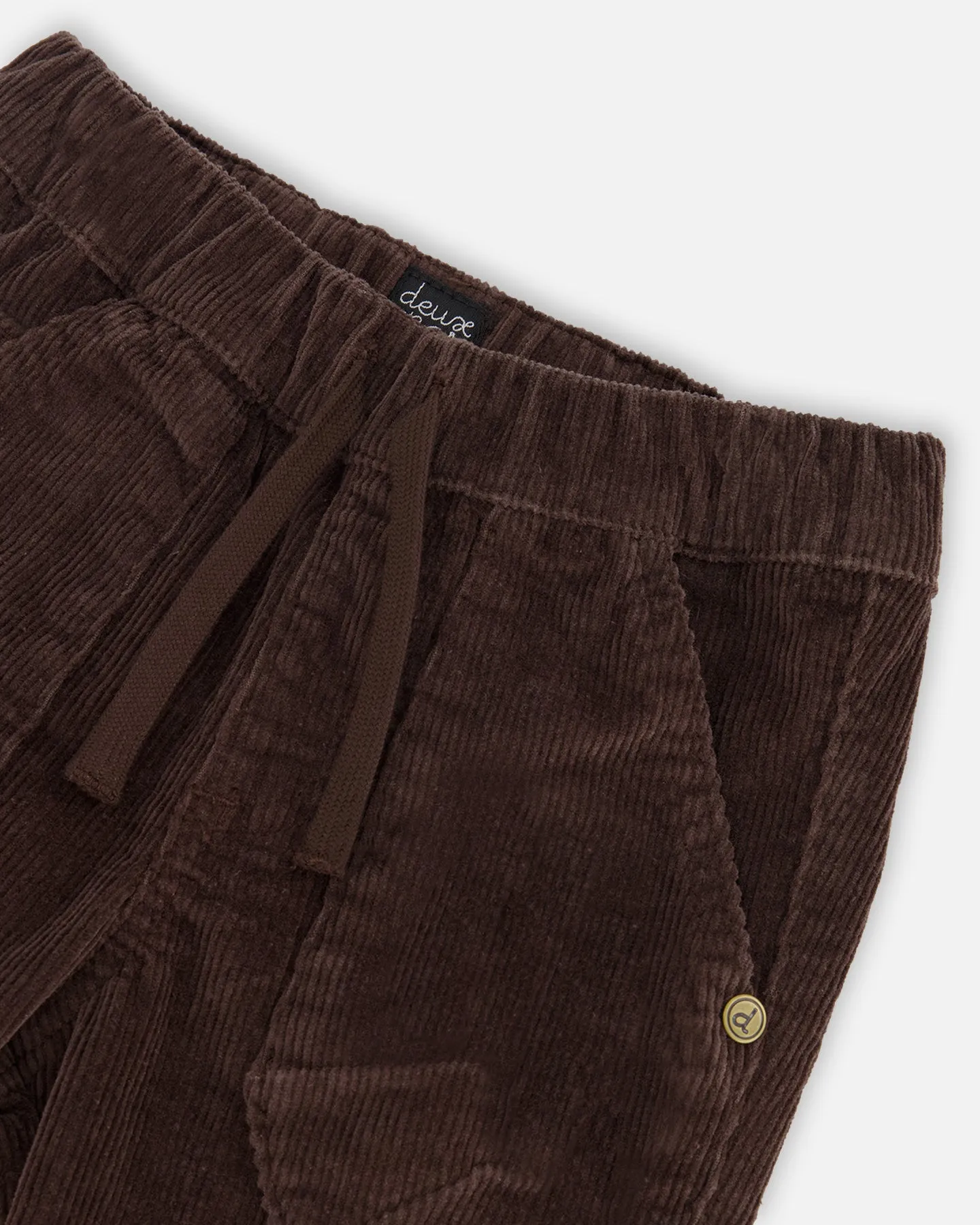 Chocolate Corduroy Joggers