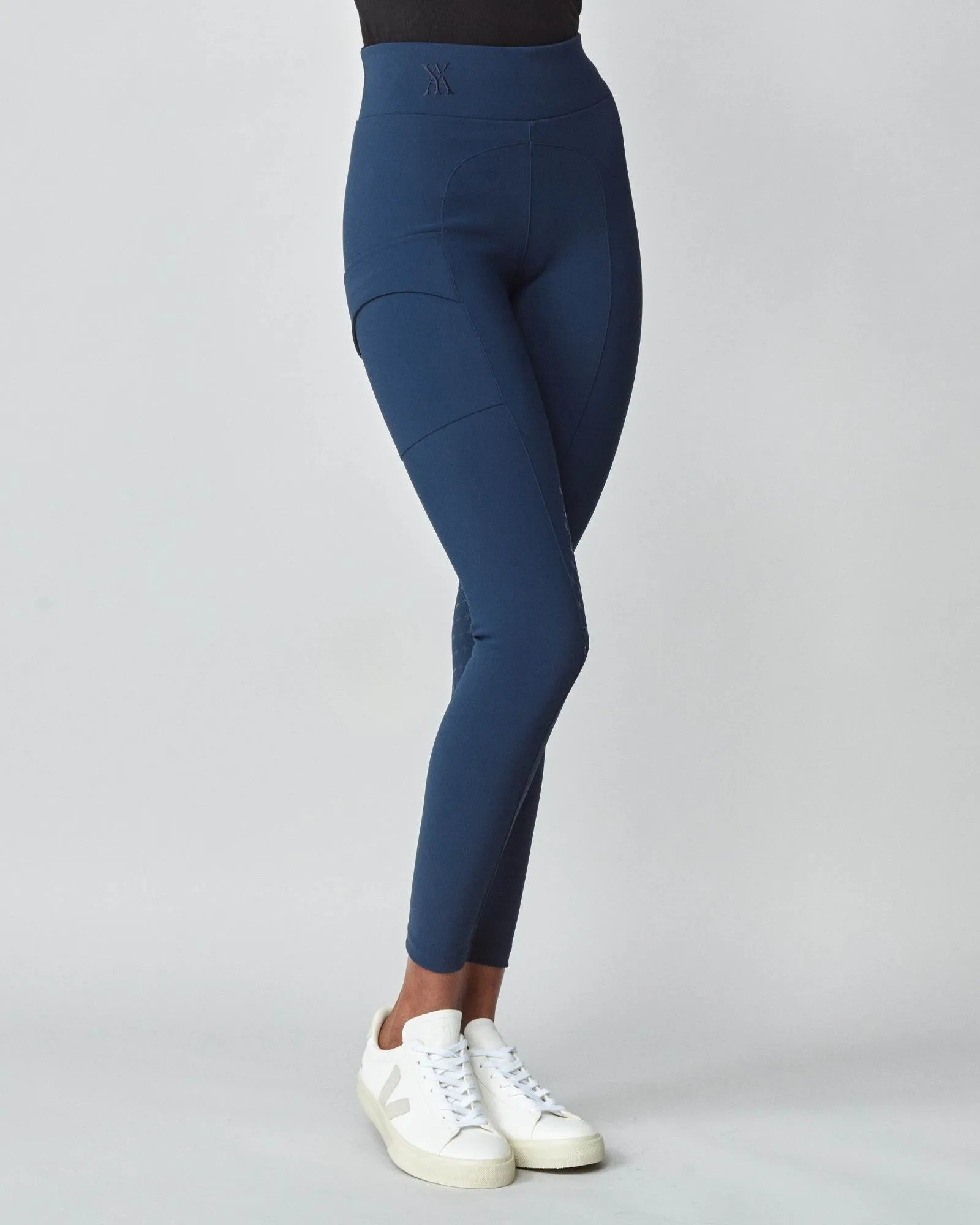 Compression Pull-On Breeches Navy