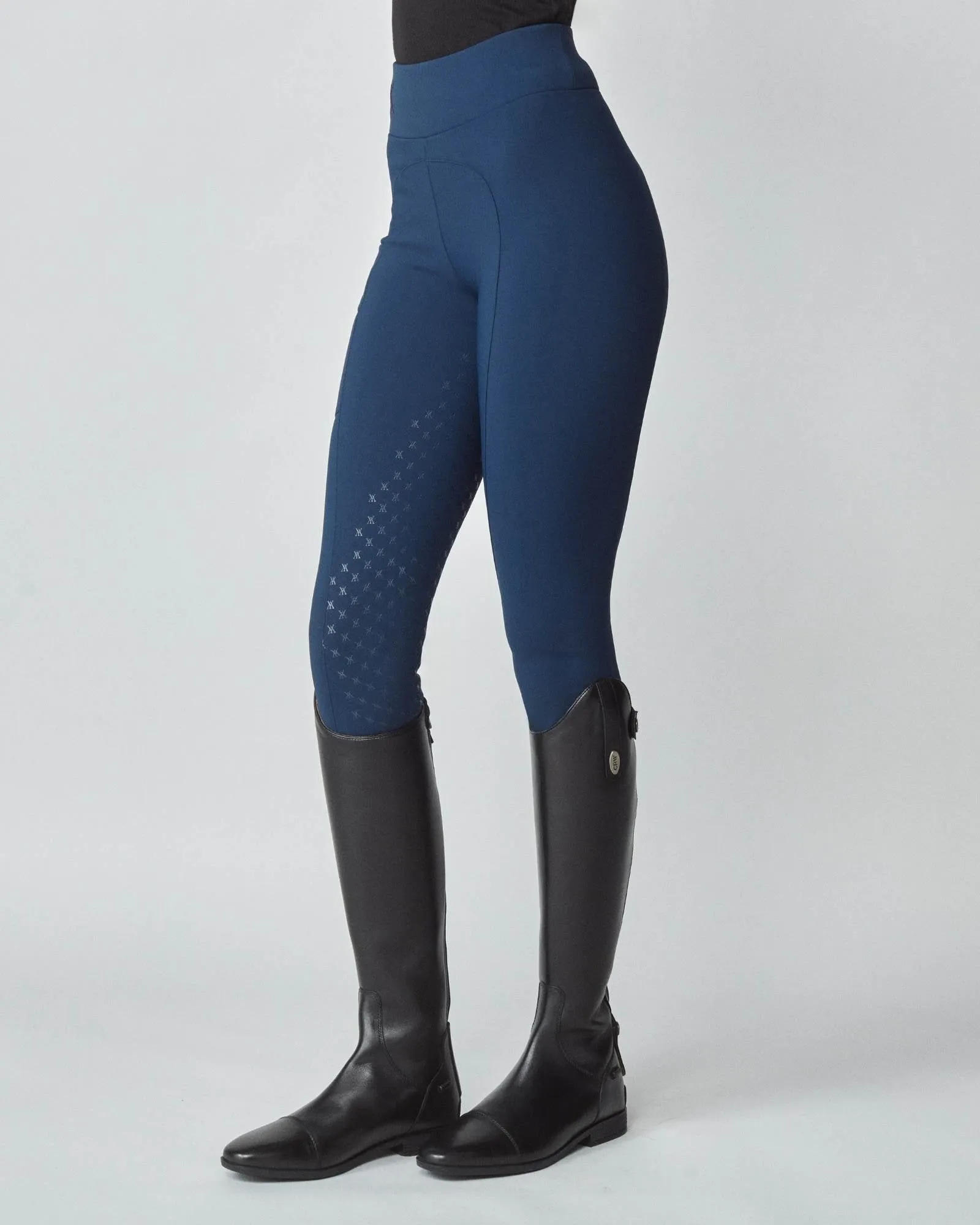 Compression Pull-On Breeches Navy