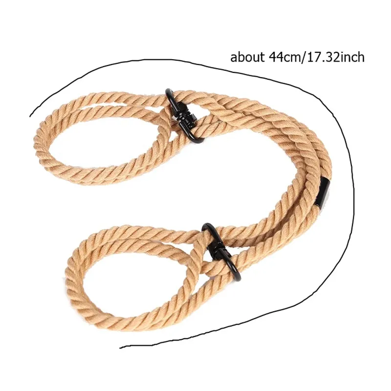 Durable Comfortable Adjustable Premium Bondage Restraint Rope for BDSM Role-Play