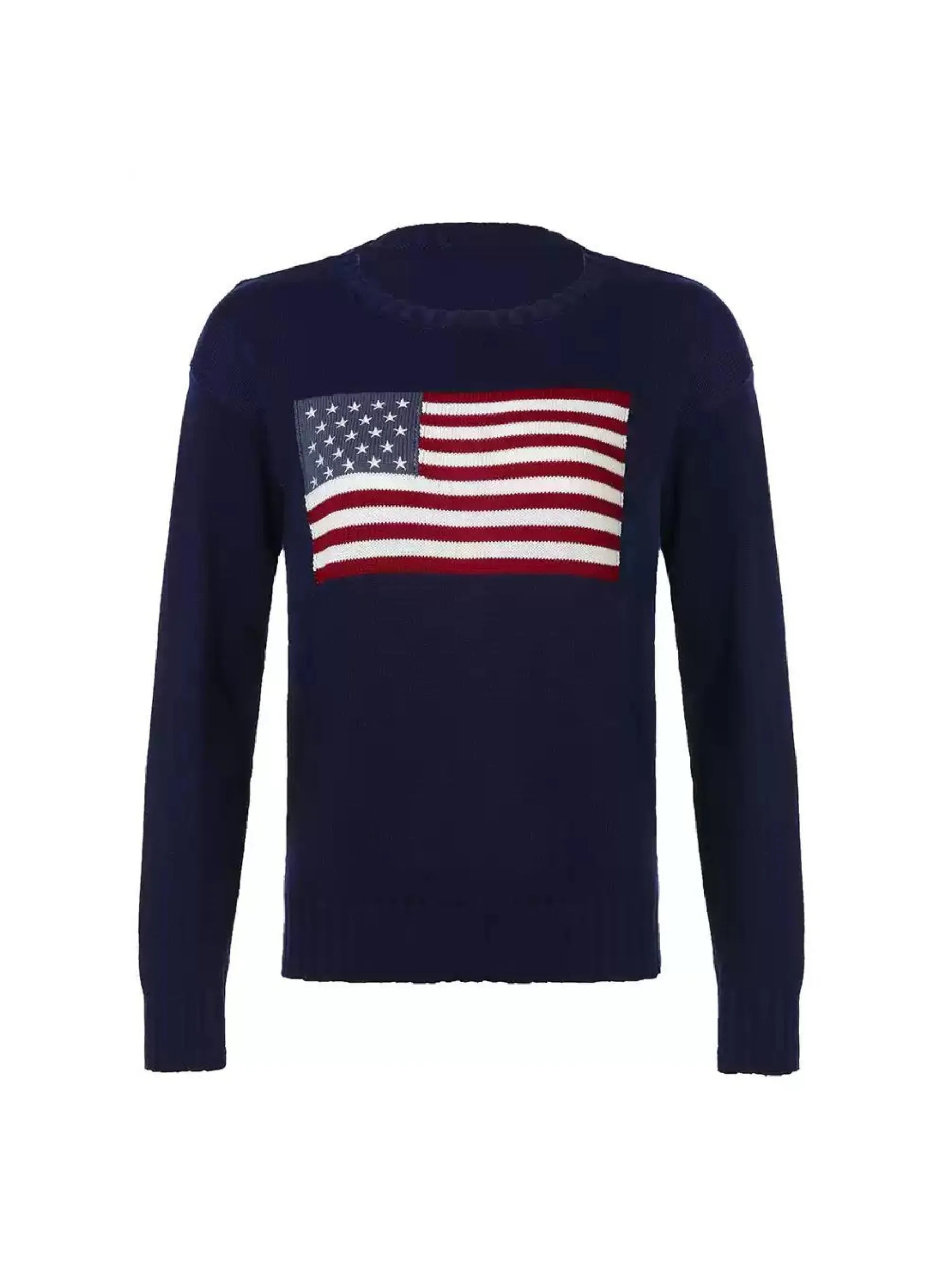 Fashionkova Mable American Flag Sweater