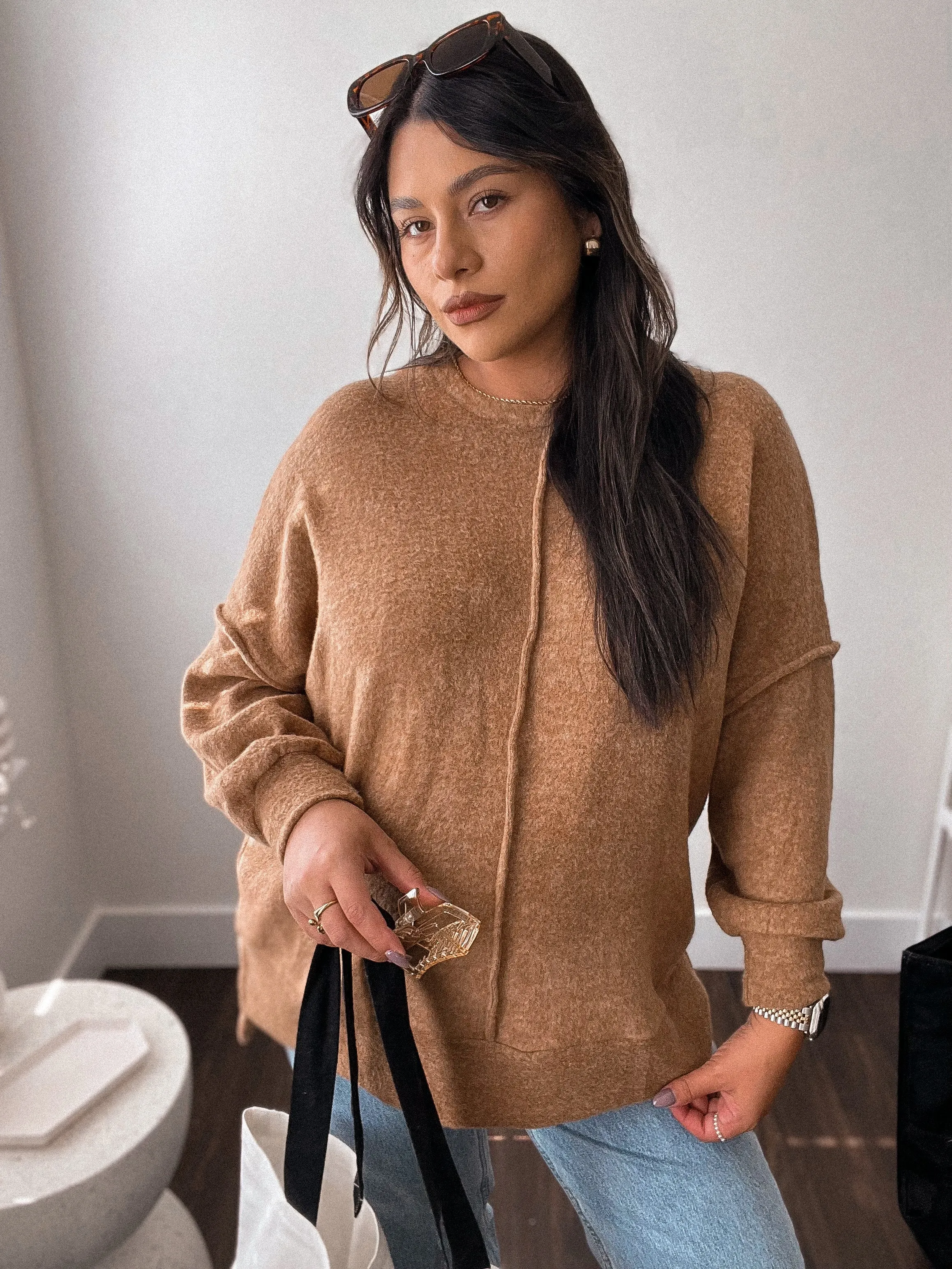 Favorite season oversized Sweater