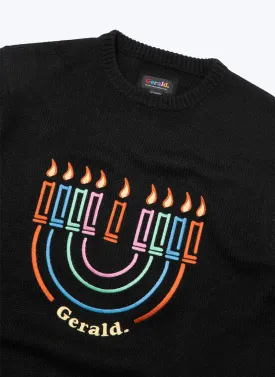 Gerald Hannukah Knit