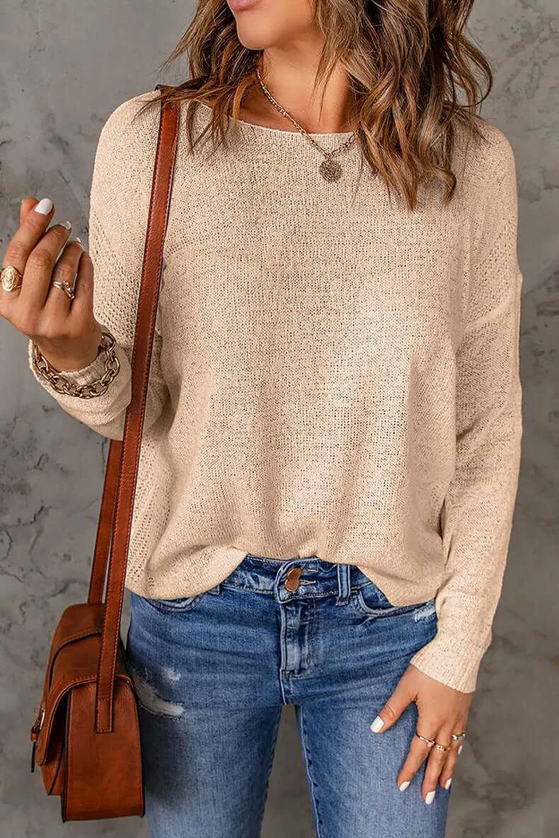 Glow Chic's Casual Fashion Pullover Sweater