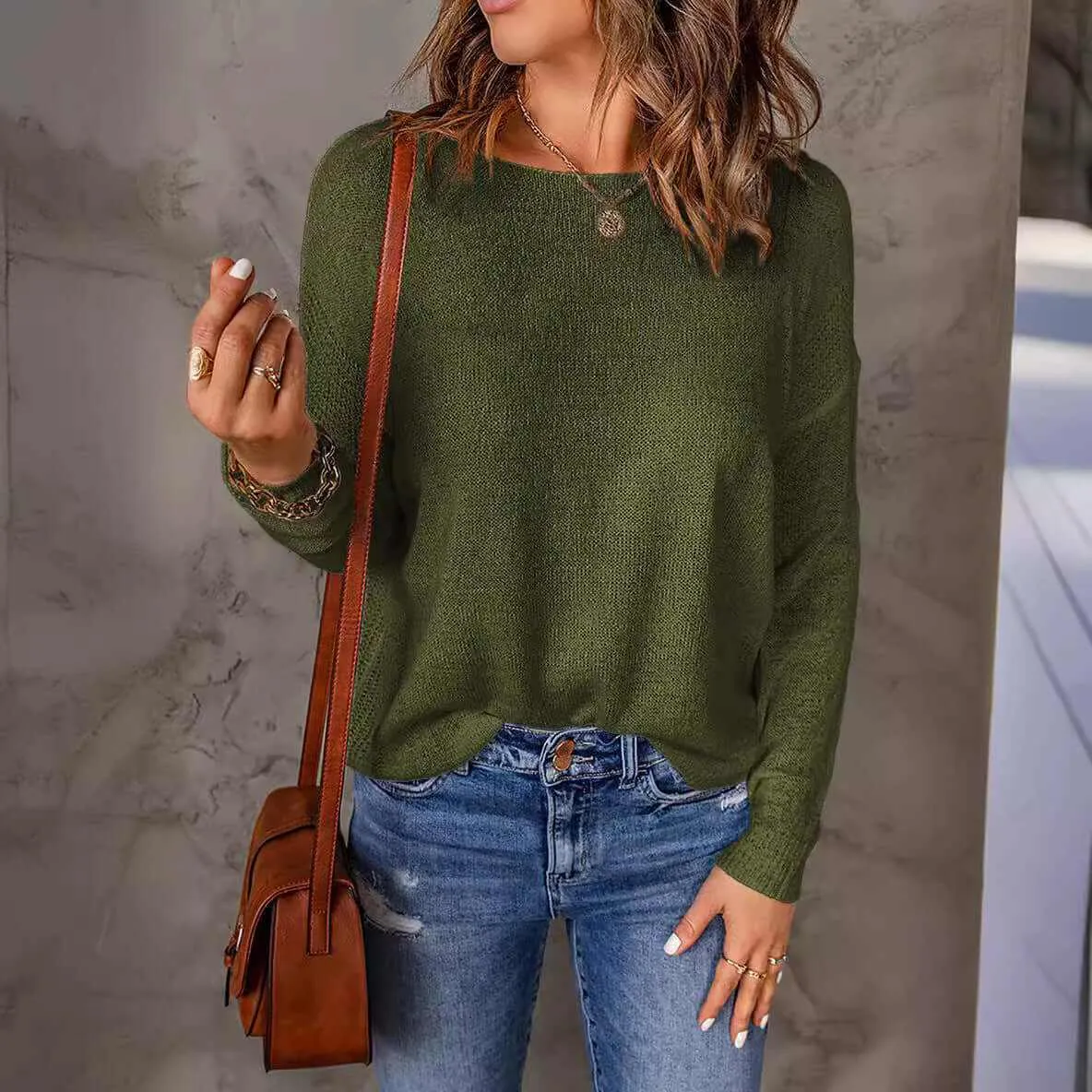 Glow Chic's Casual Fashion Pullover Sweater