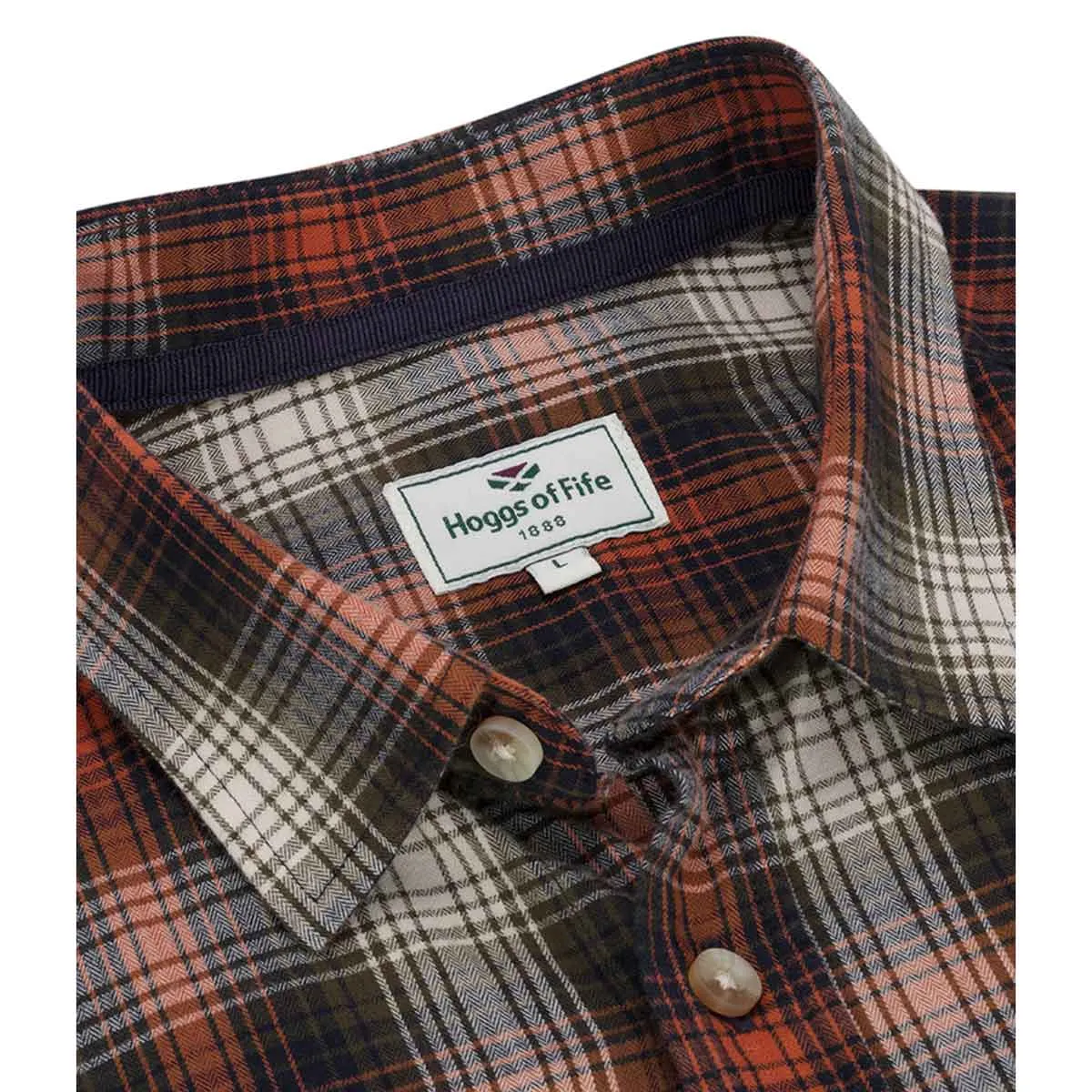 Hoggs of Fife Tiree Twill Check Shirt