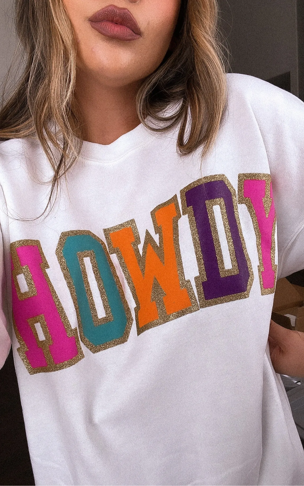 HOWDY crewneck sweatshirt