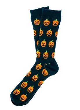 Jack-O-Lantern Socks