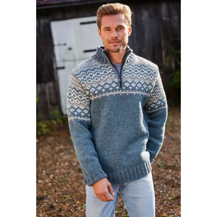 Jorvik Half Zip Mens Sweater