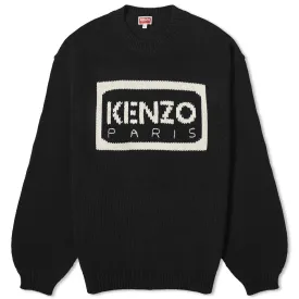 Kenzo Logo Jumper, black