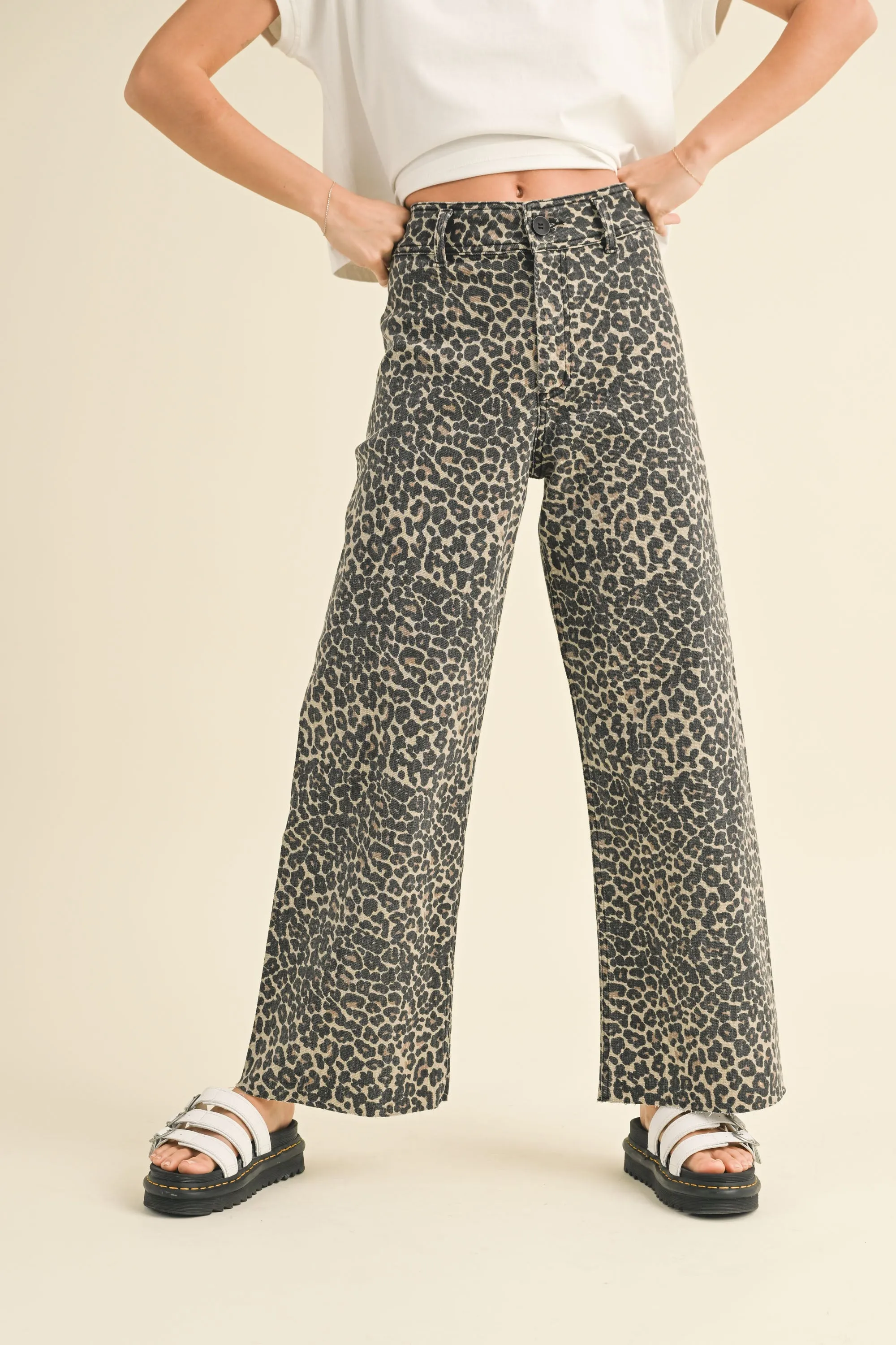 Leopard Print Pants Leopard