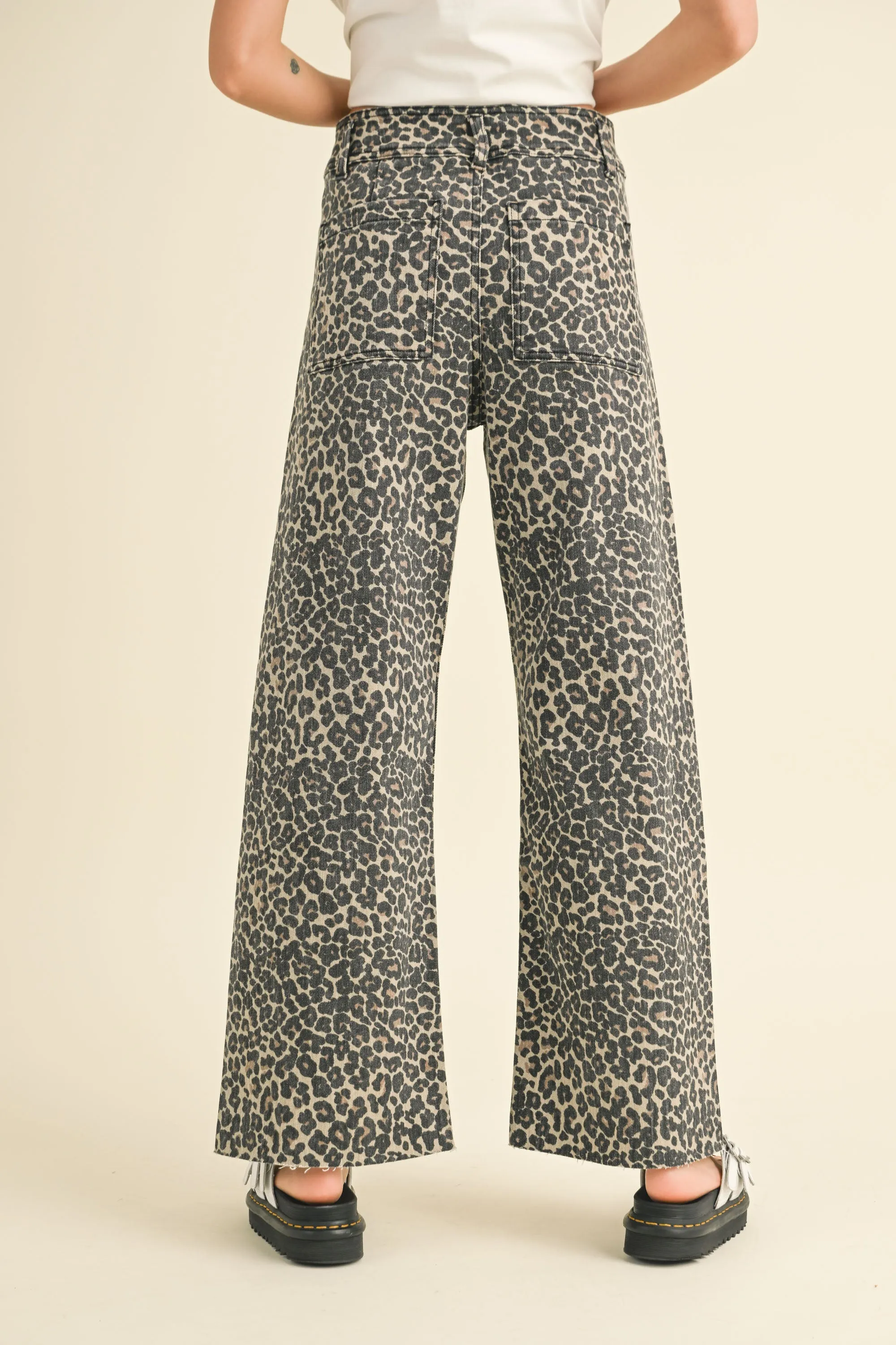 Leopard Print Pants Leopard