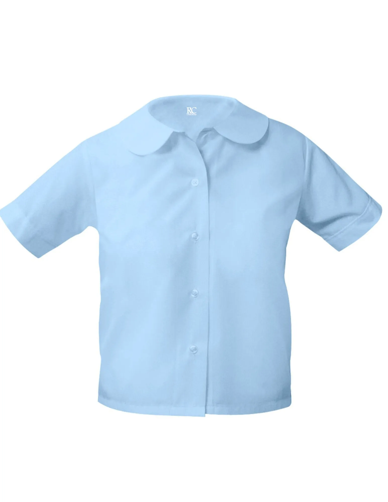 Light Blue Peter Pan Blouse