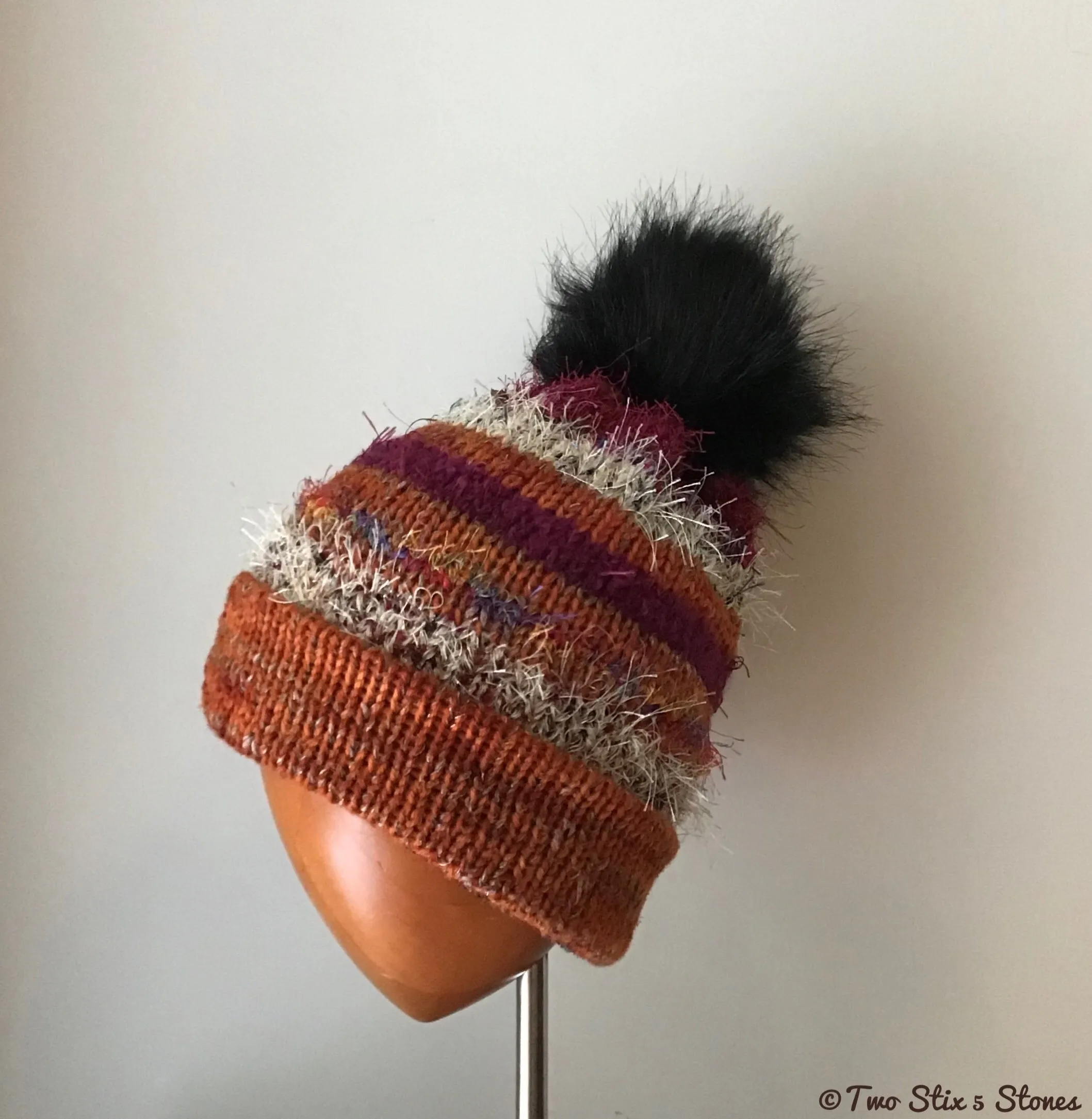 Luxe Pumpkin Spice Beanie/Slouchy Beanie