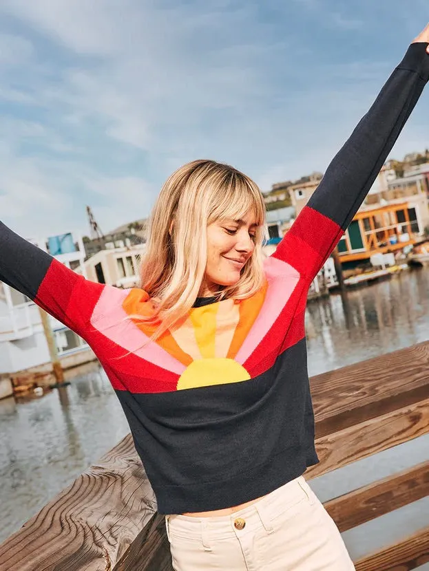 {Marine Layer} Sunset Icon Sweater