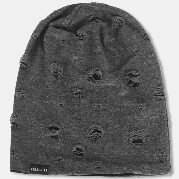 Men Distressed Beanie Hat for Summer B405