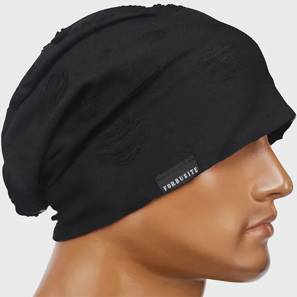 Men Distressed Beanie Hat for Summer B405