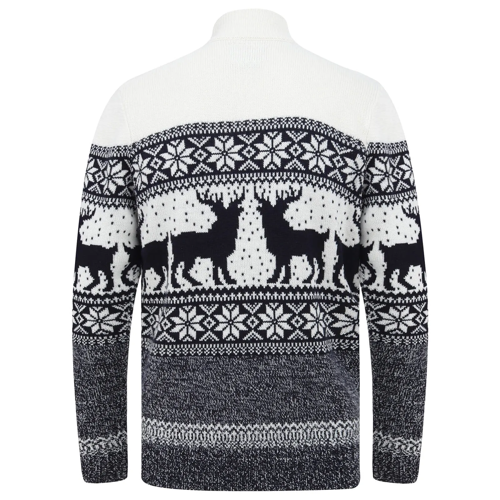 Mens Traditional Reindeer Christmas Jumper