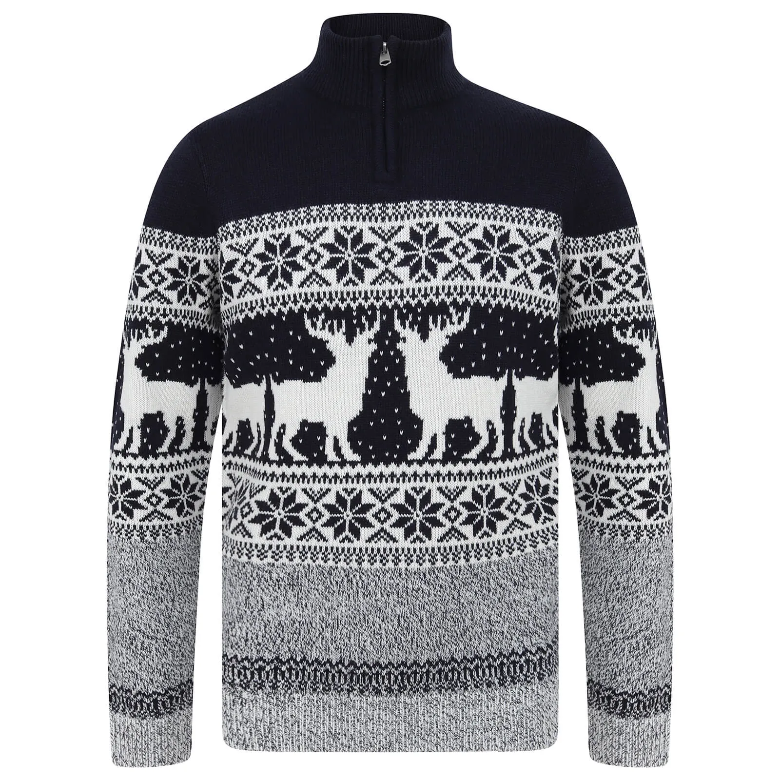 Mens Traditional Reindeer Christmas Jumper