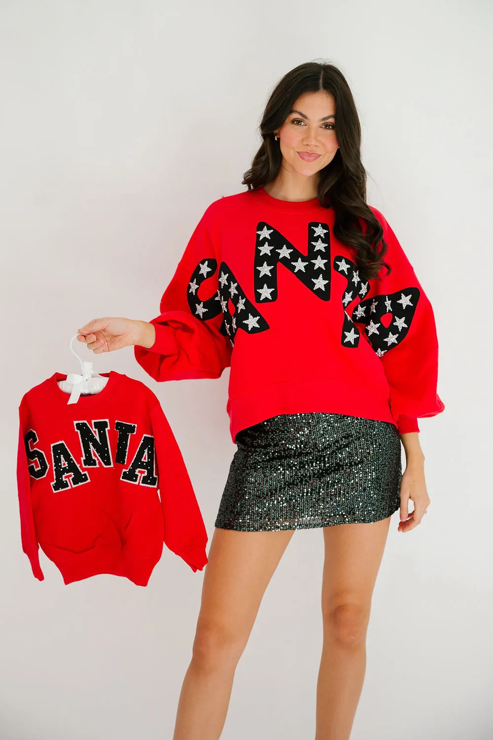 MINI KIDS SANTA PULLOVERS