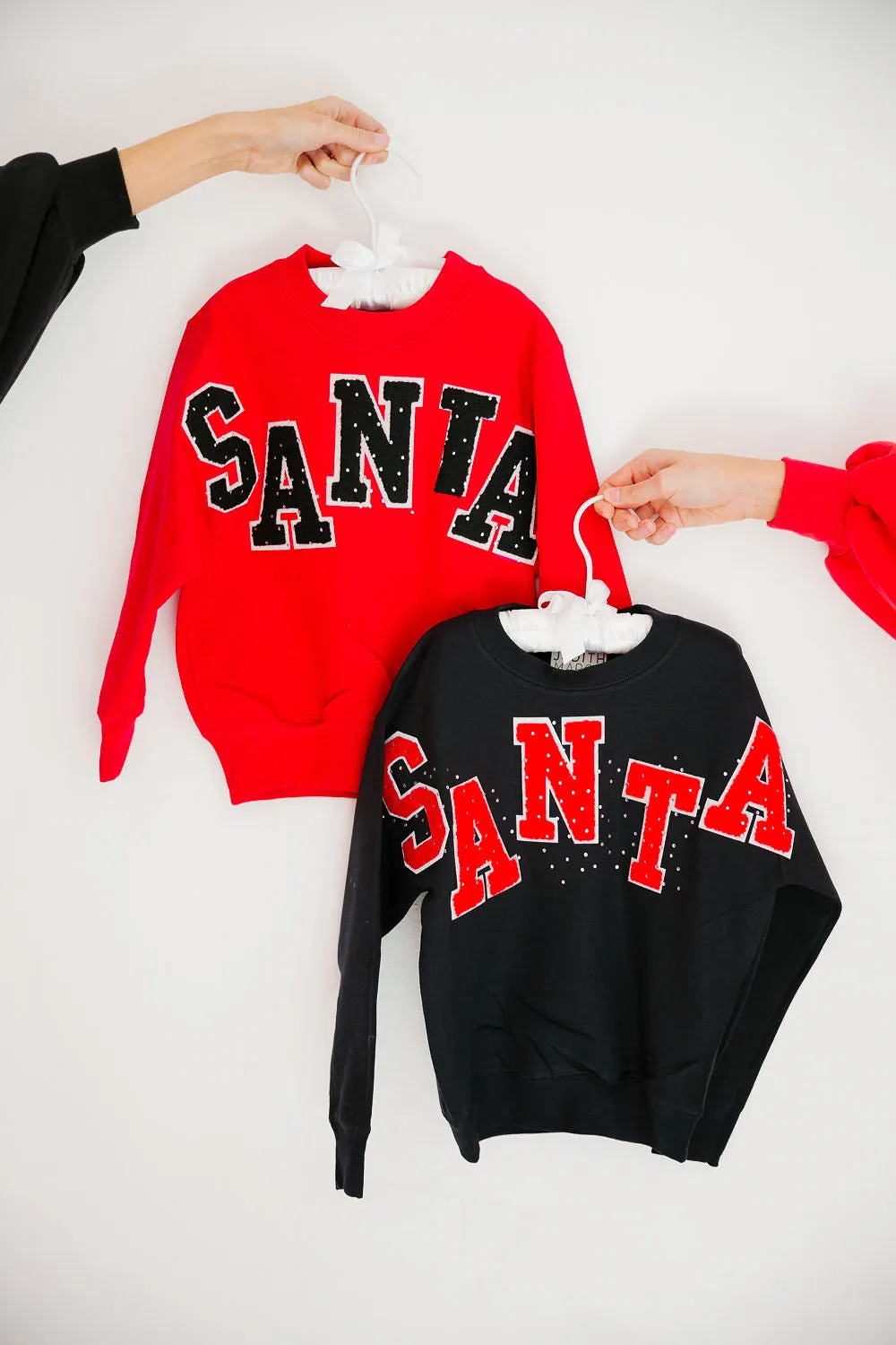 MINI KIDS SANTA PULLOVERS