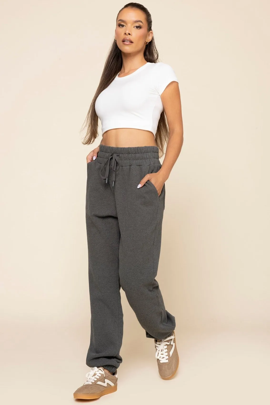 Ooey Gooey Sweatpant - Charcoal Heather