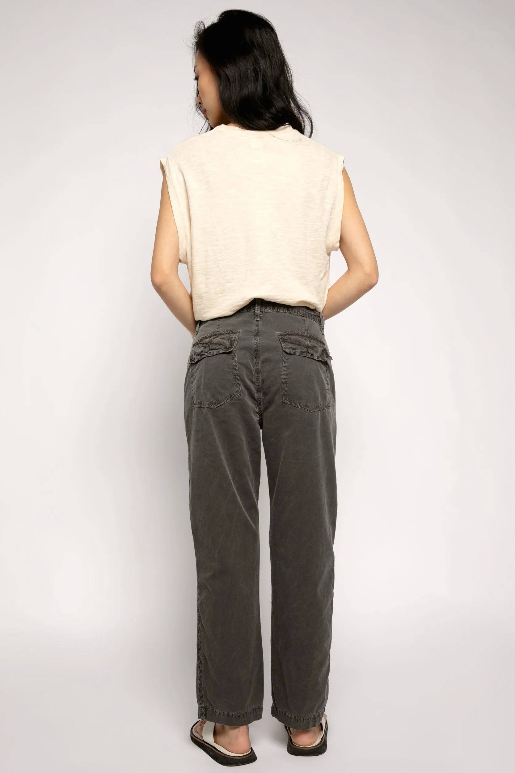 Phillipe Slouchy Trouser Pant in Pigment Black