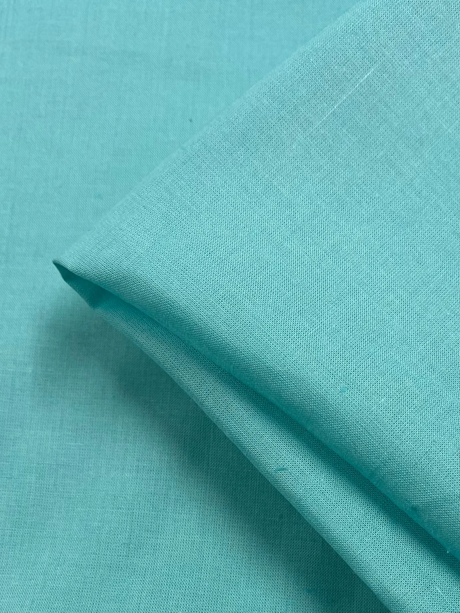 Pure Linen - Aquamarine - 140cm