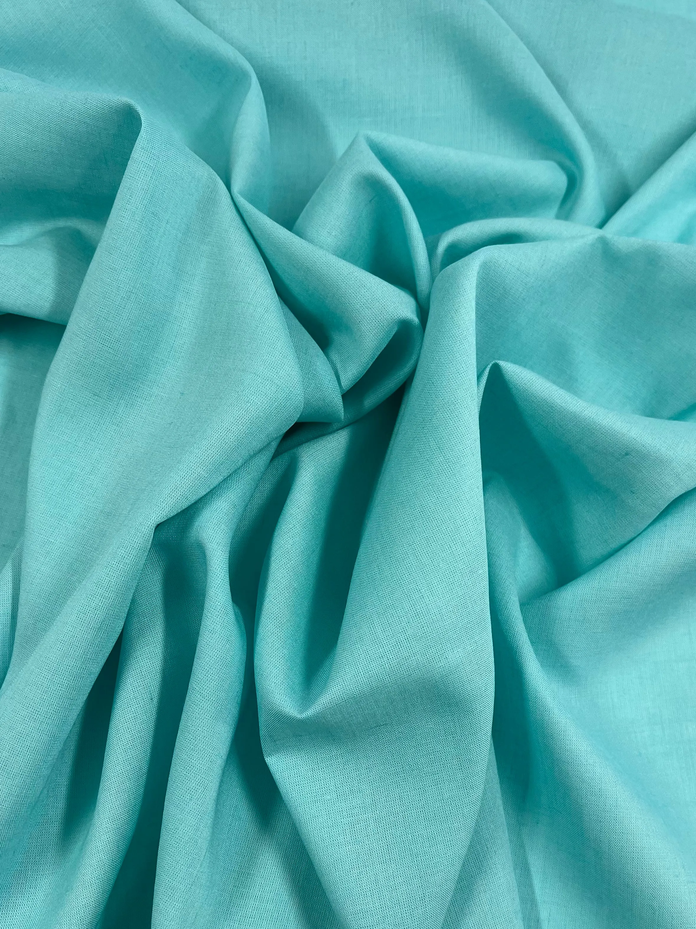 Pure Linen - Aquamarine - 140cm