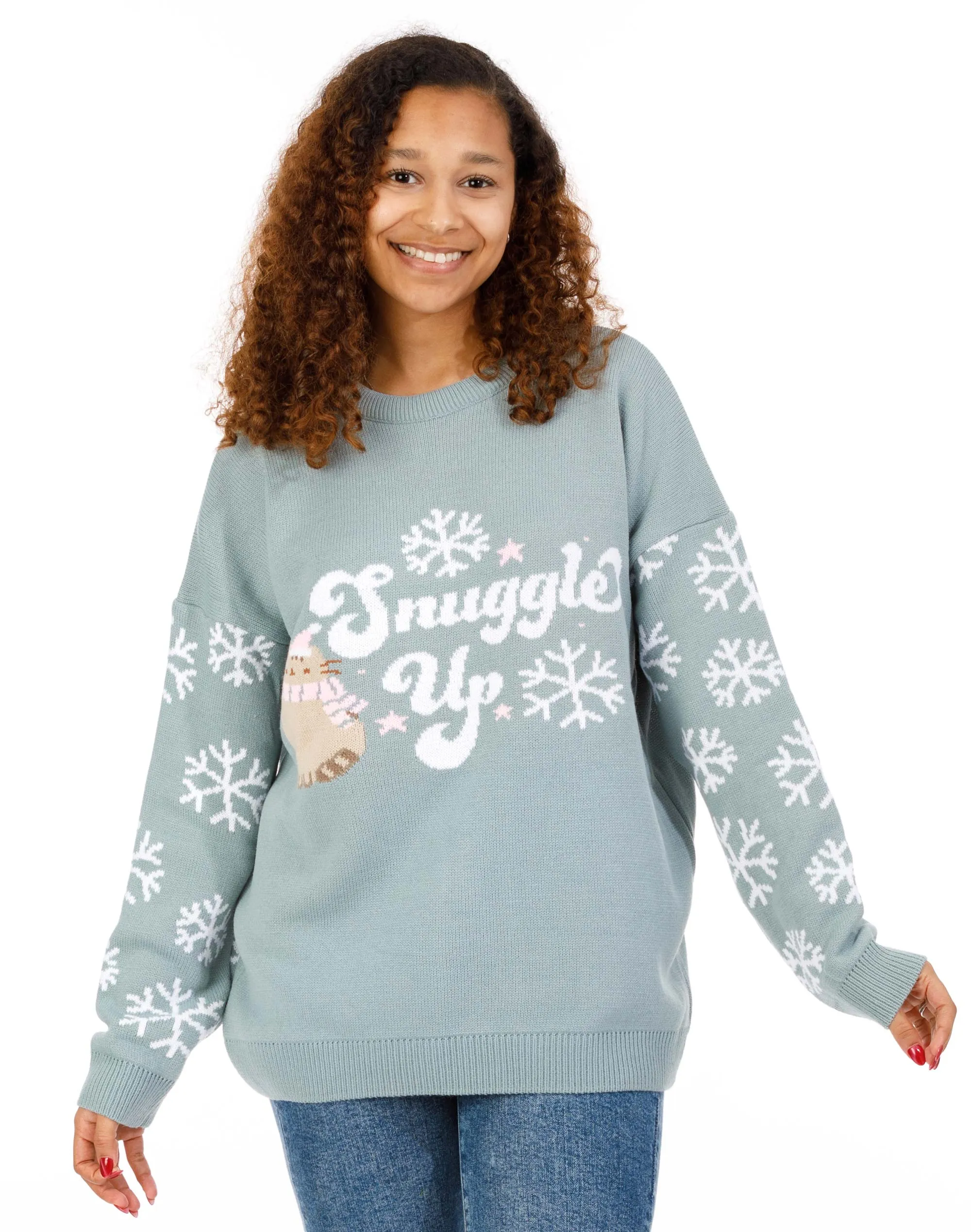 Pusheen The Cat Womens Knitted Jumper