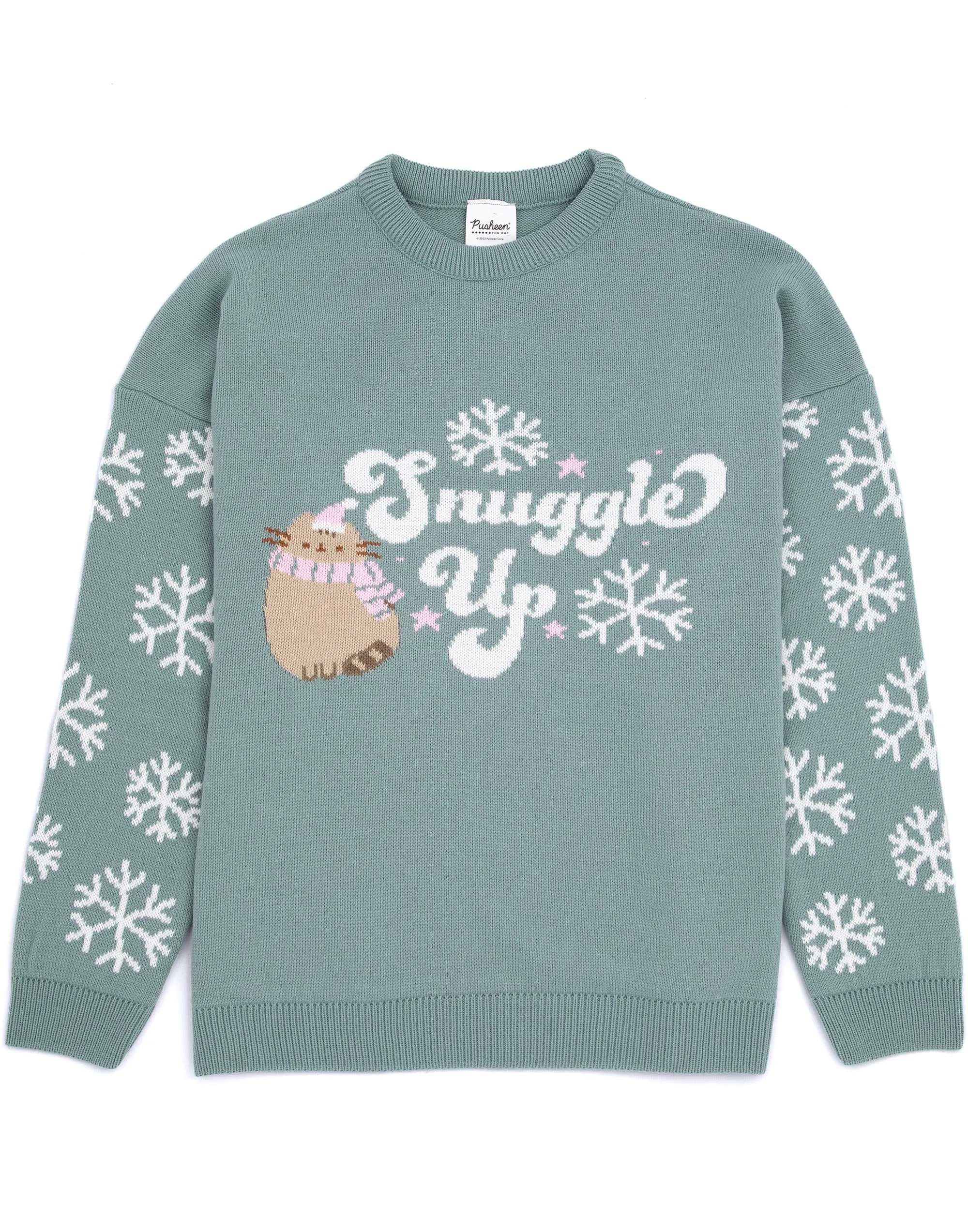 Pusheen The Cat Womens Knitted Jumper