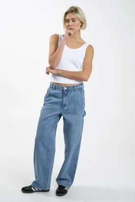 SLOUCH CARPENTER JEAN - VINTAGE TIMEWORN BLUE