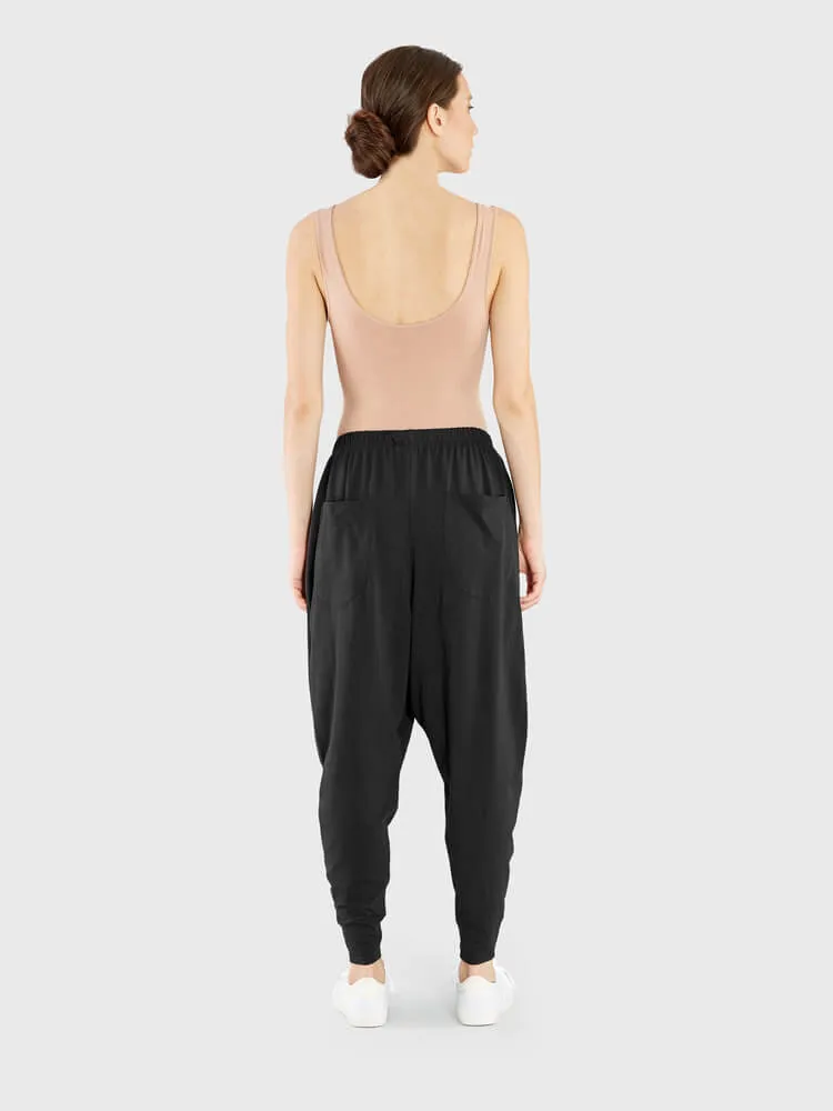 Slouchy Pant Black by Miakoda