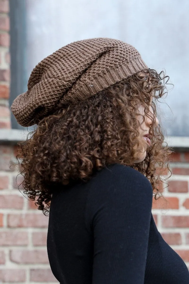 Textured Slouch Beanie