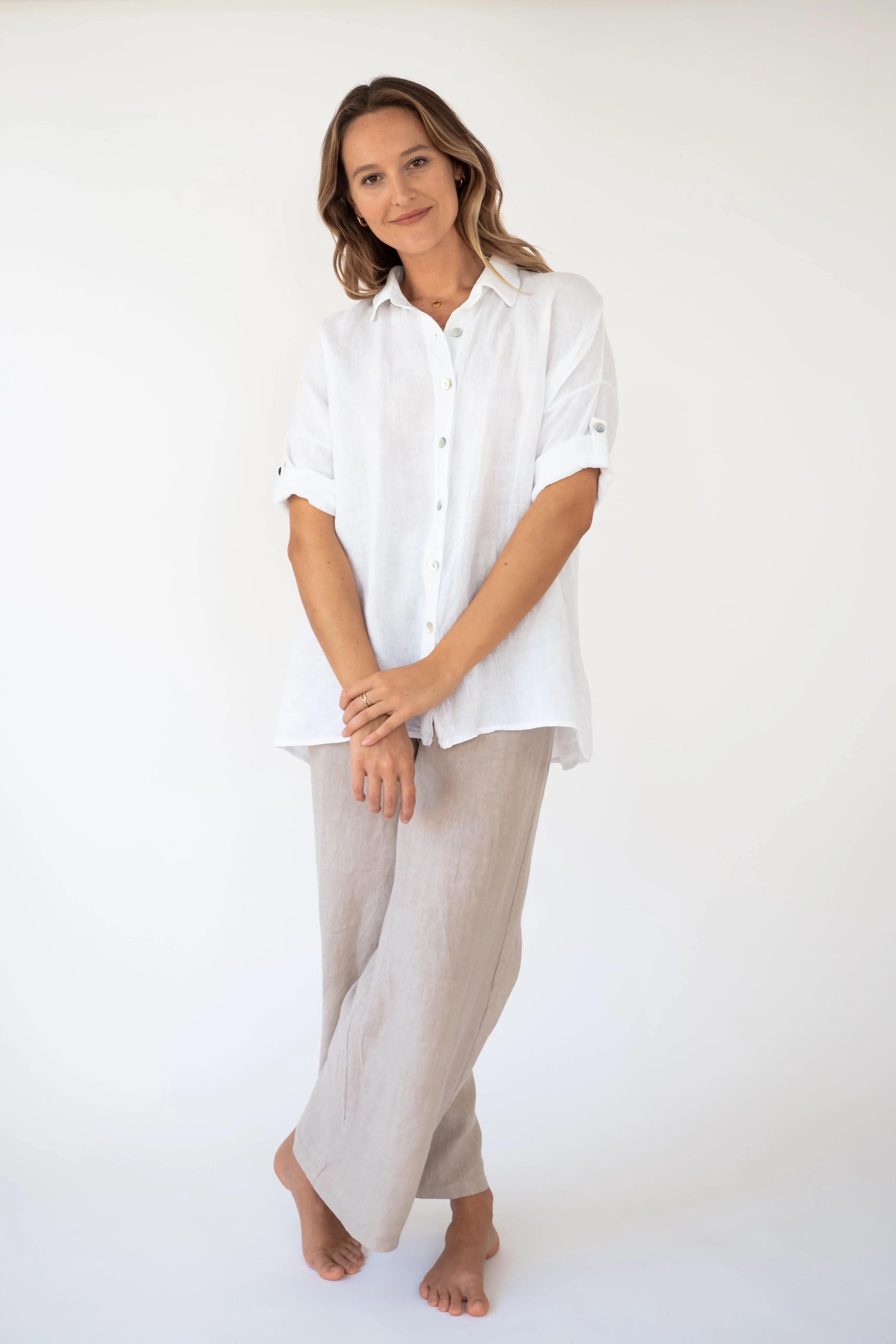 the O'hana Linen Shirt