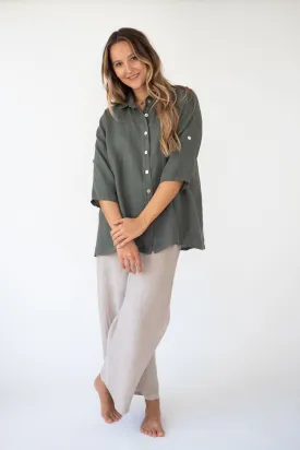 the O'hana Linen Shirt