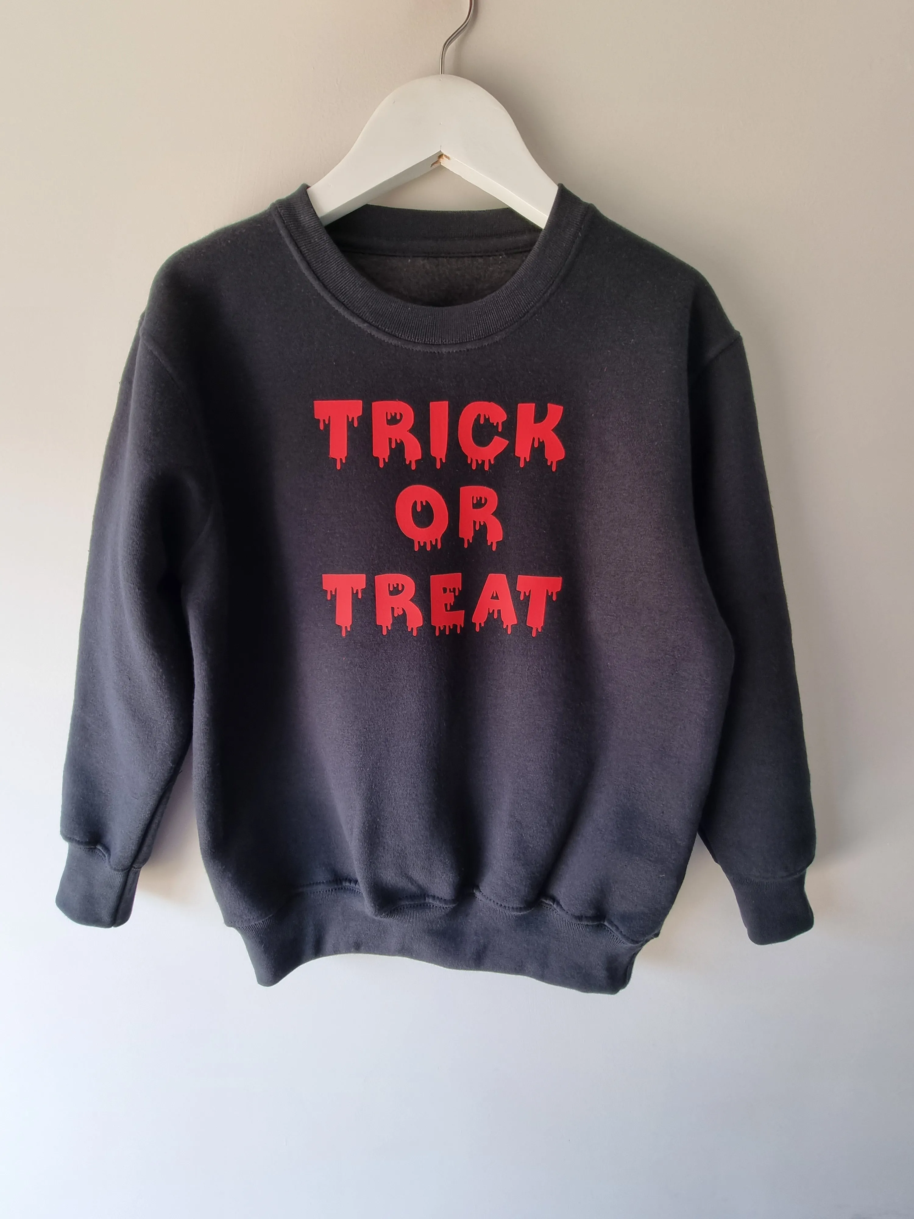 TRICK OR TREAT HALLOWEEN JUMPER