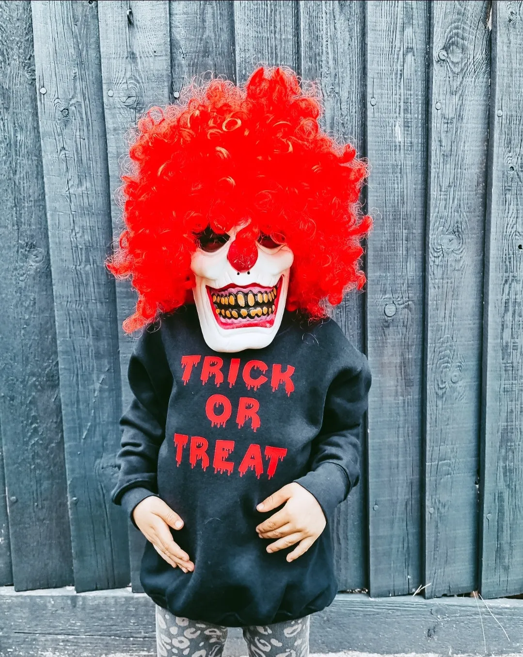 TRICK OR TREAT HALLOWEEN JUMPER