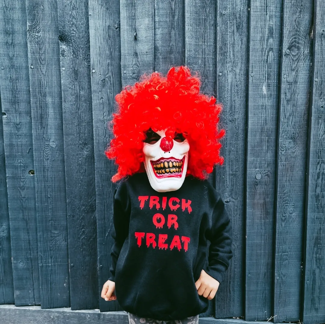 TRICK OR TREAT HALLOWEEN JUMPER