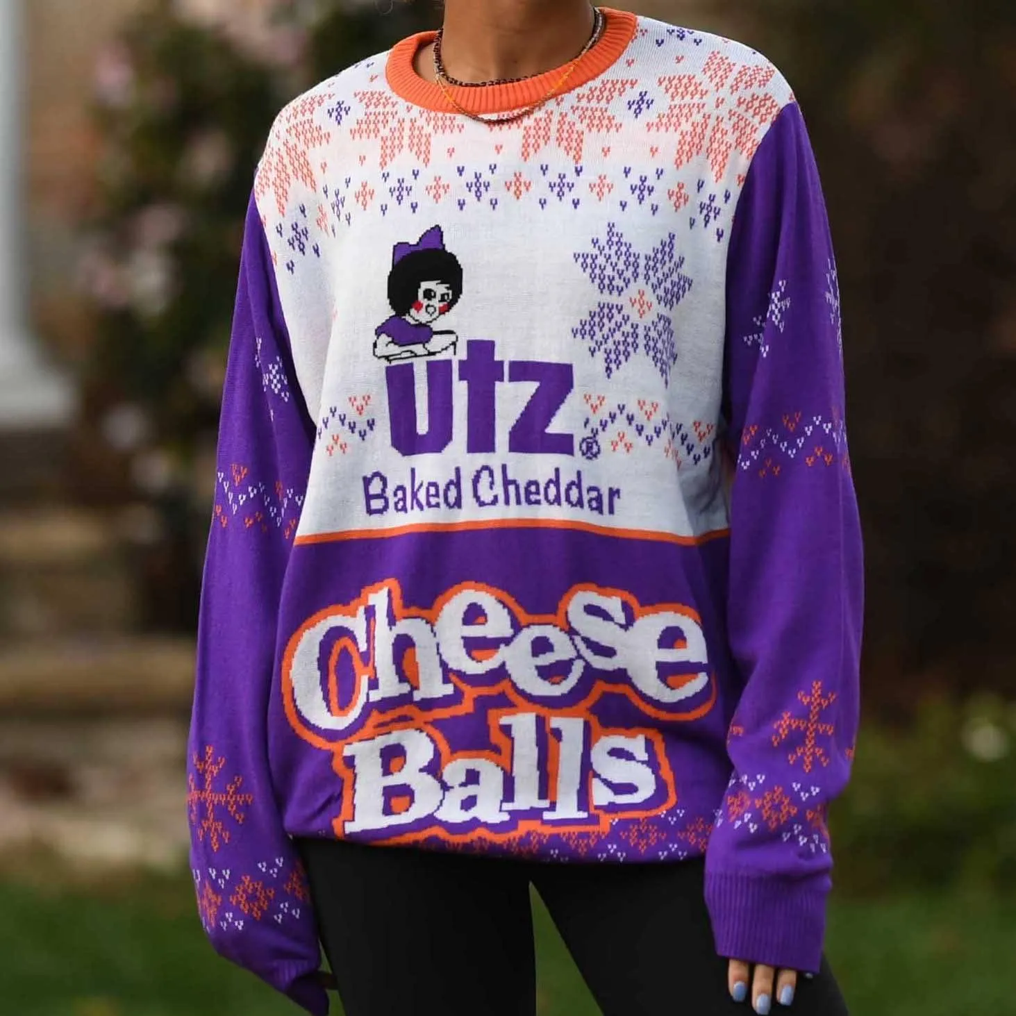 Utz Cheese Balls / Knit Sweater