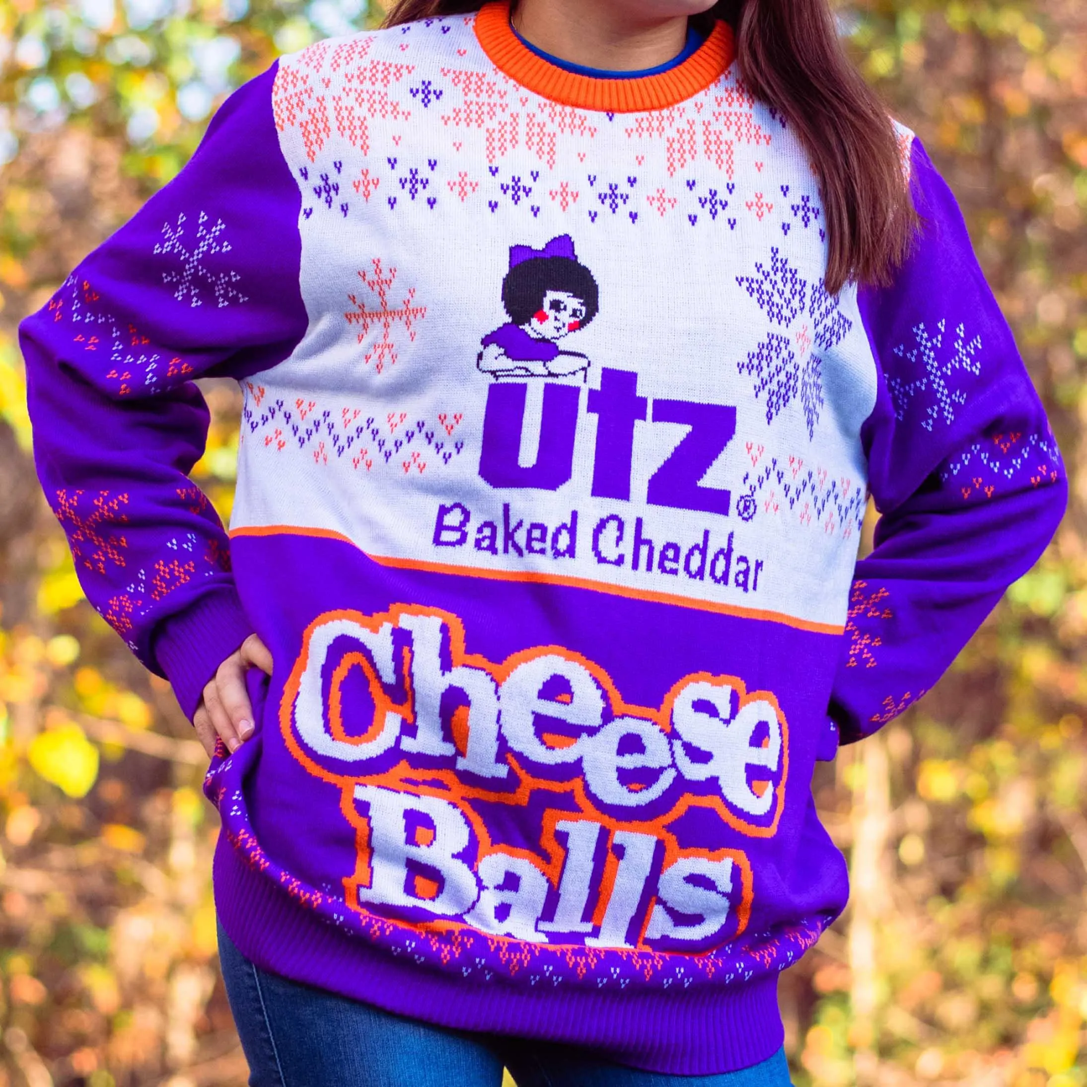 Utz Cheese Balls / Knit Sweater