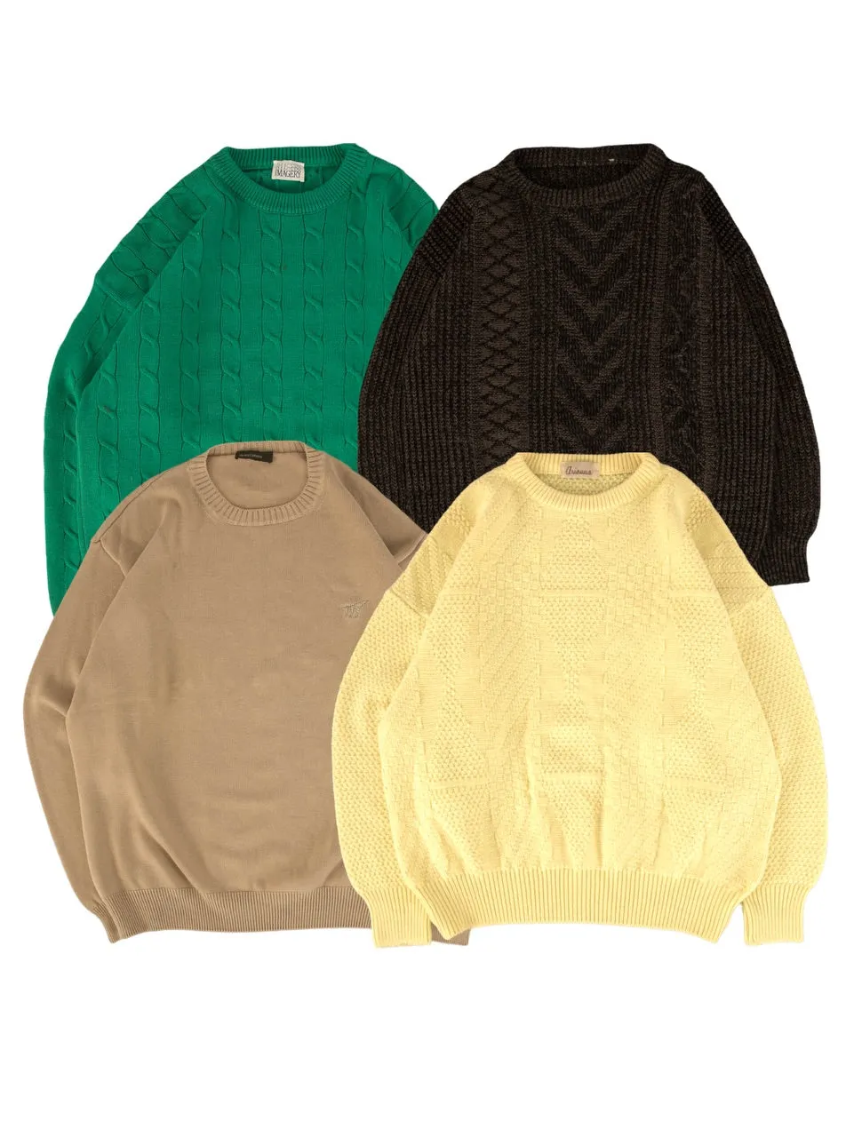 Vintage Knitted Jumpers Bundle (20 Piece Bundle)