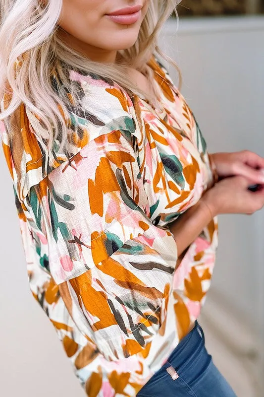 Wish I Was There Floral Top