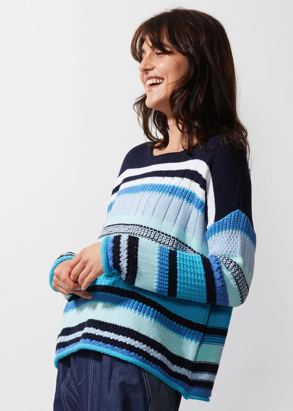 Zaket & Plover - Chunky Cotton Jumper